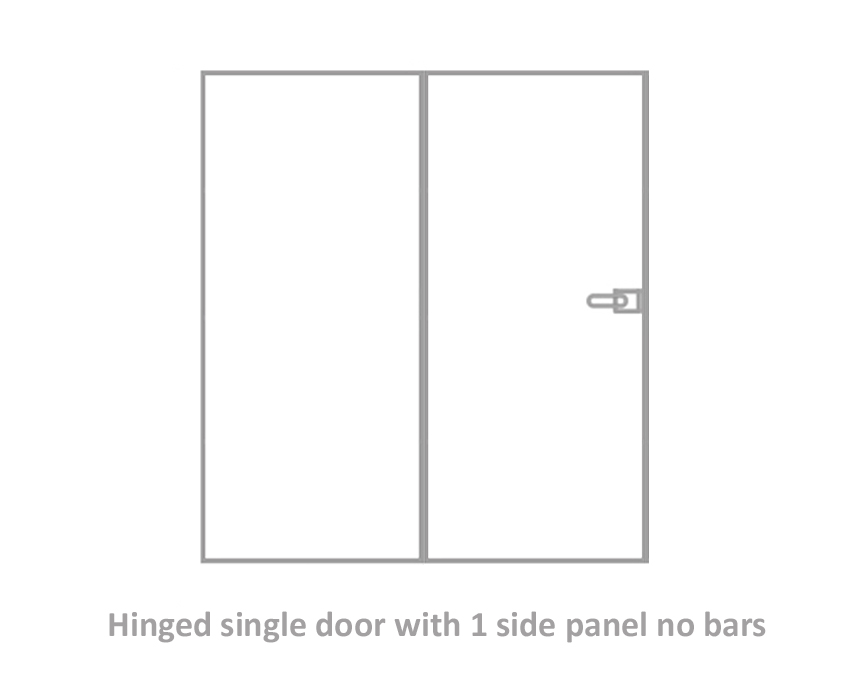 Metal-Framed Door Sketches | Glass Door Design Options | Doors4UK