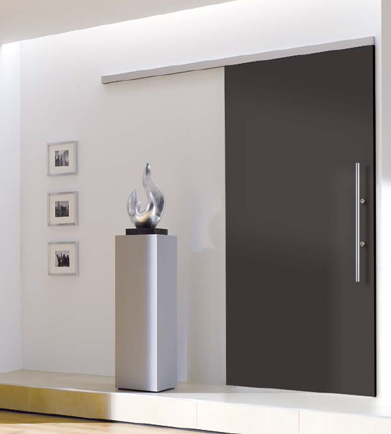 Black Doors l Anthracite, Dark Interior, Internal Sliding l Bespoke Sizes